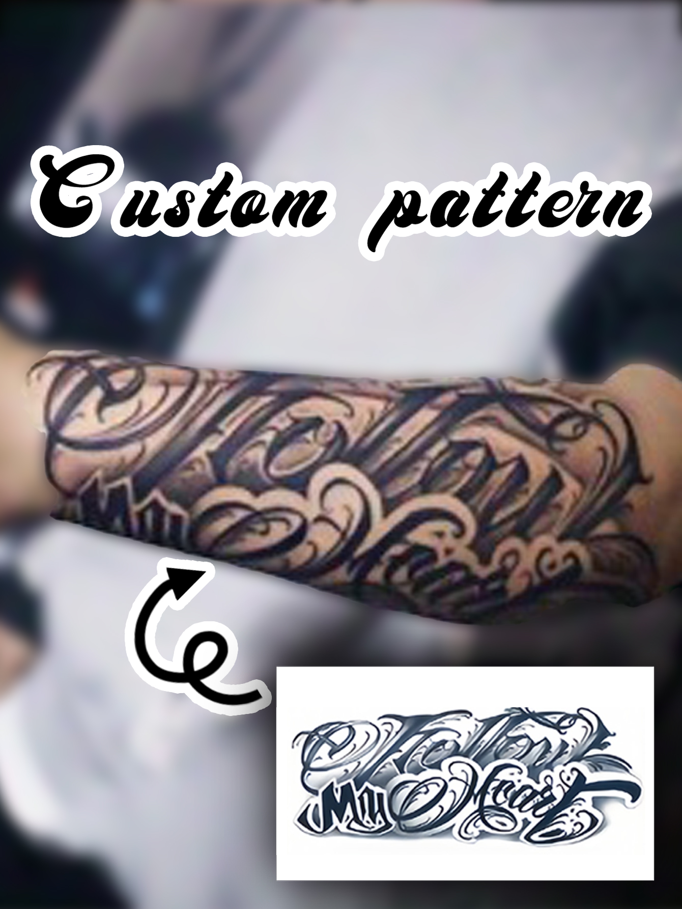 Waterproof Realistic Arm Tattoo Stickers